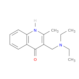3-(diethylaminomethyl)-2-methyl-1H-quinolin-4-one