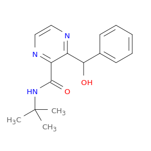 Pyrazinecarboxamide, N-(1,1-dimethylethyl)-3-(hydroxyphenylmethyl)-
