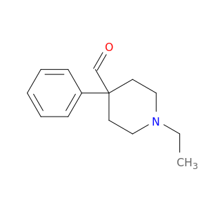 1-乙基-4-苯基-4-哌啶羧甲醛