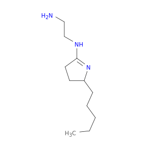 1,2-Ethanediamine, N-(3,4-dihydro-2-pentyl-2H-pyrrol-5-yl)-