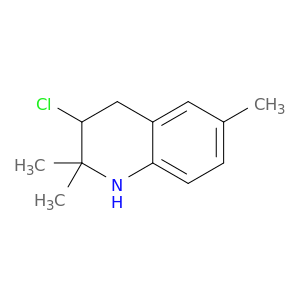 Quinoline, 3-chloro-1,2,3,4-tetrahydro-2,2,6-trimethyl-