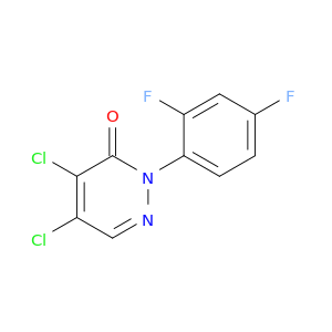 4,5-Dichloro-2-(2,4-difluorophenyl)-2,3-dihydropyridazin-3-one