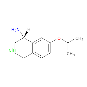 (1S)-7-(propan-2-yloxy)-1,2,3,4-tetrahydronaphthalen-1-amine hydrochloride