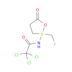 Acetamide, 2,2,2-trichloro-N-[2-(fluoromethyl)-5-oxo-2-oxathiolanyl]-