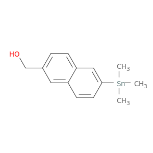 2-Naphthalenemethanol, 6-(trimethylstannyl)-