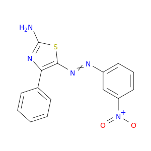 2-Thiazolamine,5-[2-(3-nitrophenyl)diazenyl]-4-phenyl-
