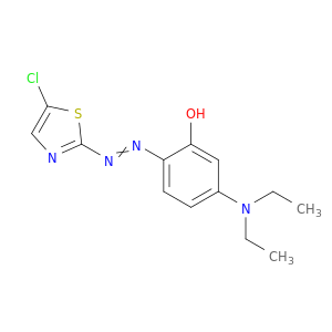 Phenol, 2-[(5-chloro-2-thiazolyl)azo]-5-(diethylamino)-