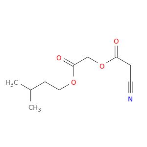 Acetic acid, cyano-, 2-(3-methylbutoxy)-2-oxoethyl ester
