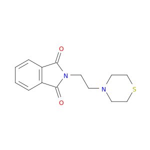 1H-Isoindole-1,3(2H)-dione, 2-[2-(4-thiomorpholinyl)ethyl]-