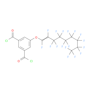 1,3-Benzenedicarbonyl dichloride, 5-[(heptadecafluorononenyl)oxy]-