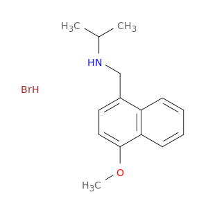 N-[(4-METHOXY-1-NAPHTHYL)METHYL]PROPAN-2-AMINE