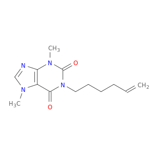 1H-Purine-2,6-dione, 1-(5-hexenyl)-3,7-dihydro-3,7-dimethyl-