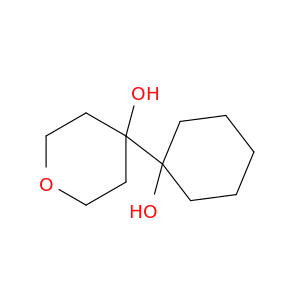 2H-Pyran-4-ol, tetrahydro-4-(1-hydroxycyclohexyl)-