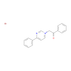 Pyrimidinium, 1-(2-oxo-2-phenylethyl)-4-phenyl-, bromide