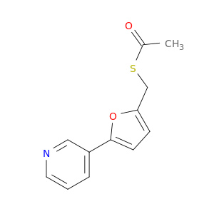 Ethanethioic acid, S-[[5-(3-pyridinyl)-2-furanyl]methyl] ester