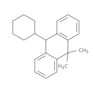 Anthracene, 10-cyclohexyl-9,10-dihydro-9,9-dimethyl-