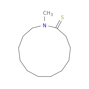 Azacyclotridecane-2-thione,1-methyl-