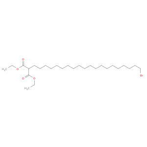 Propanedioic acid, (20-bromoeicosyl)-, diethyl ester