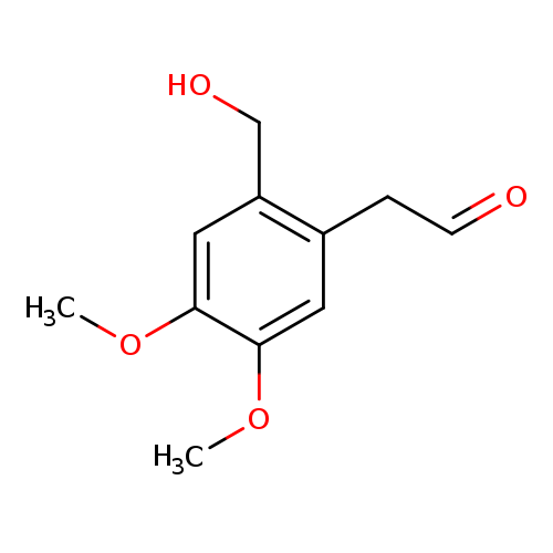 2-(2-(Hydroxymethyl)-4,5-dimethoxyphenyl)acetaldehyde