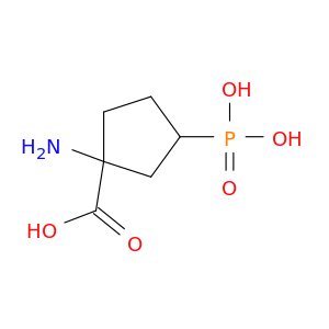 (+/-)-1-AMINO-3-PHOSPHONOCYCLOPENTANECARBOXYLIC ACID