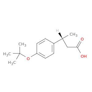 Benzenepropanoic acid,4-(1,1-dimethylethoxy)-b-methyl-, (bR)-