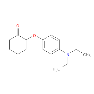 Cyclohexanone, 2-[4-(diethylamino)phenoxy]-