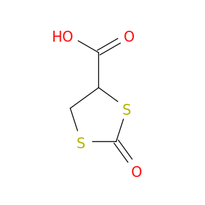 1,3-Dithiolane-4-carboxylic acid, 2-oxo-