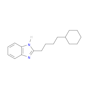 1H-Benzimidazole, 2-(4-cyclohexylbutyl)-