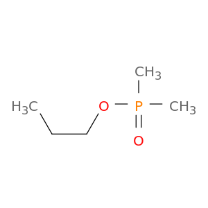 Phosphinic acid, dimethyl-, propyl ester