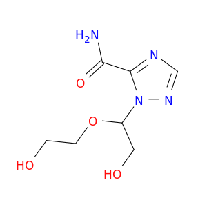 1H-1,2,4-Triazole-5-carboxamide,1-[2-hydroxy-1-(2-hydroxyethoxy)ethyl]-