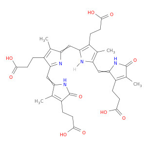 21H-Biline-2,7,12,17-tetrapropanoicacid, 1,19,23,24-tetrahydro-3,8,13,18-tetramethyl-1,19-dioxo-