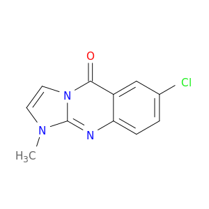 Imidazo[2,1-b]quinazolin-5(1H)-one, 7-chloro-1-methyl-