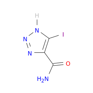 1H-1,2,3-Triazole-4-carboxamide,5-iodo-