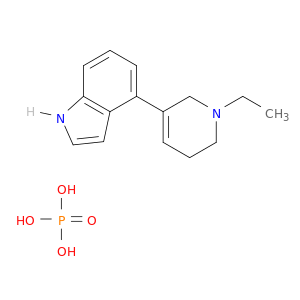 4-(1-Ethyl-1,2,5,6-tetrahydro-3-pyridinyl)-1H-indole phosphate (1:1)