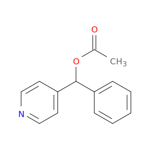 4-Pyridinemethanol, a-phenyl-, 4-acetate