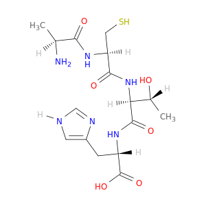 L-Histidine, L-alanyl-L-cysteinyl-L-threonyl-