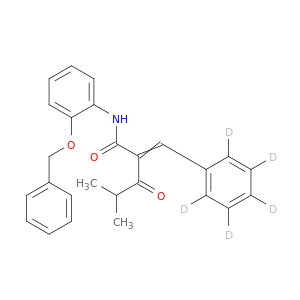 4-甲基-3-氧代-N-[2-(苯基甲氧基)苯基]-2-(苯基-2,3,4,5,6-D<SUB>5</SUB>-亚甲基)戊酰胺