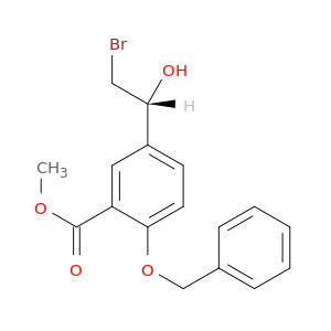 2-(苄氧基)-5-[(1R)-2-溴-1-羟基乙基]苯甲酸甲酯