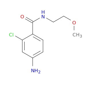4-amino-2-chloro-N-(2-methoxyethyl)benzamide