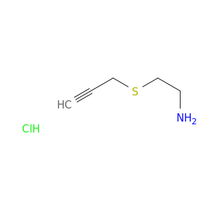 2-(Prop-2-yn-1-ylsulfanyl)ethan-1-amine Hydrochloride