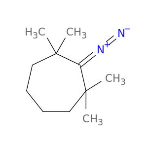 Cycloheptane, 2-diazo-1,1,3,3-tetramethyl-