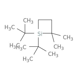 Silacyclobutane, 1,1-bis(1,1-dimethylethyl)-2,2-dimethyl-