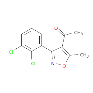 1-[3-(2,3-二氯苯基)-5-甲基-4-异噁唑]-1-乙酮