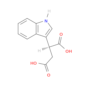 Butanedioic acid, 1H-indol-3-yl-, (2S)-