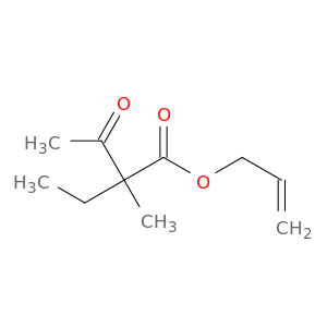 Butanoic acid, 2-ethyl-2-methyl-3-oxo-, 2-propenyl ester