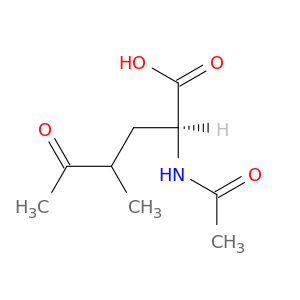 N-ACETYL-4-METHYL-5-OXONORLEUCINE