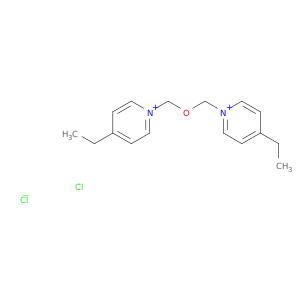 Pyridinium, 1,1'-[oxybis(methylene)]bis[4-ethyl-, dichloride