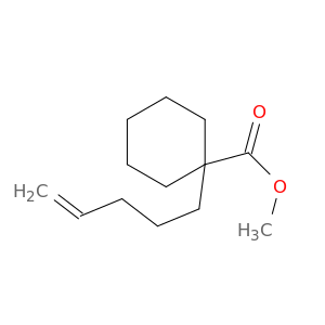 Cyclohexanecarboxylic acid, 1-(4-pentenyl)-, methyl ester