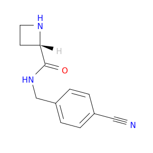N-(4-Cyanobenzyl)-2-L-azetidinecarboxamide