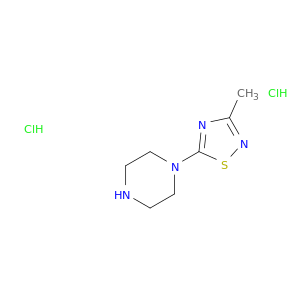 1-(3-Methyl-1,2,4-thiadiazol-5-yl)piperazine Dihydrochloride